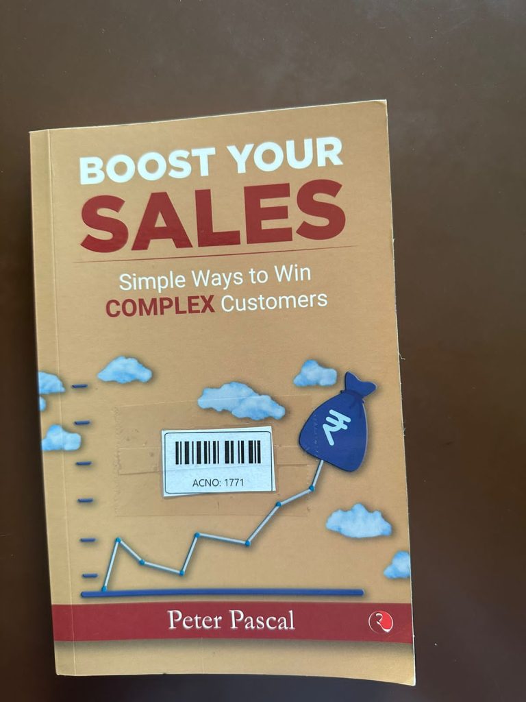 Boost your sales management book 