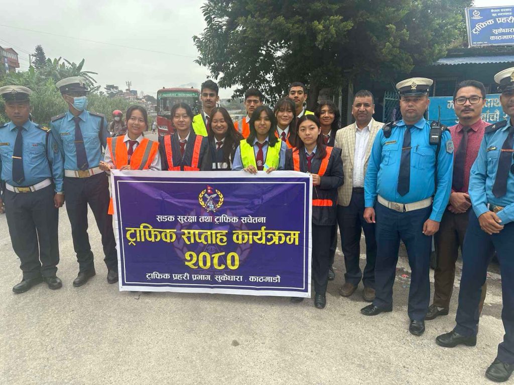 Road safety week Traffic Police 