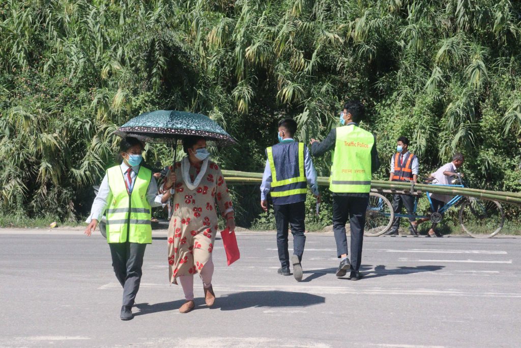 Bagmati students volunteering extra learning